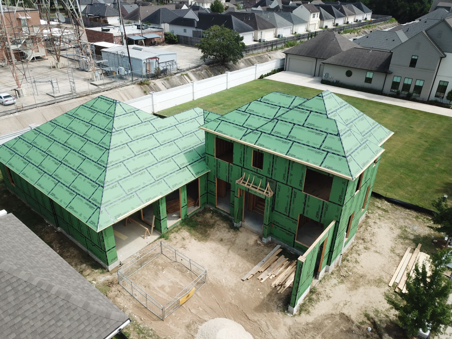 Residential construction work reviewed during project management
